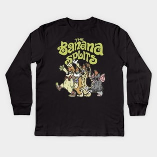 banana splits Kids Long Sleeve T-Shirt